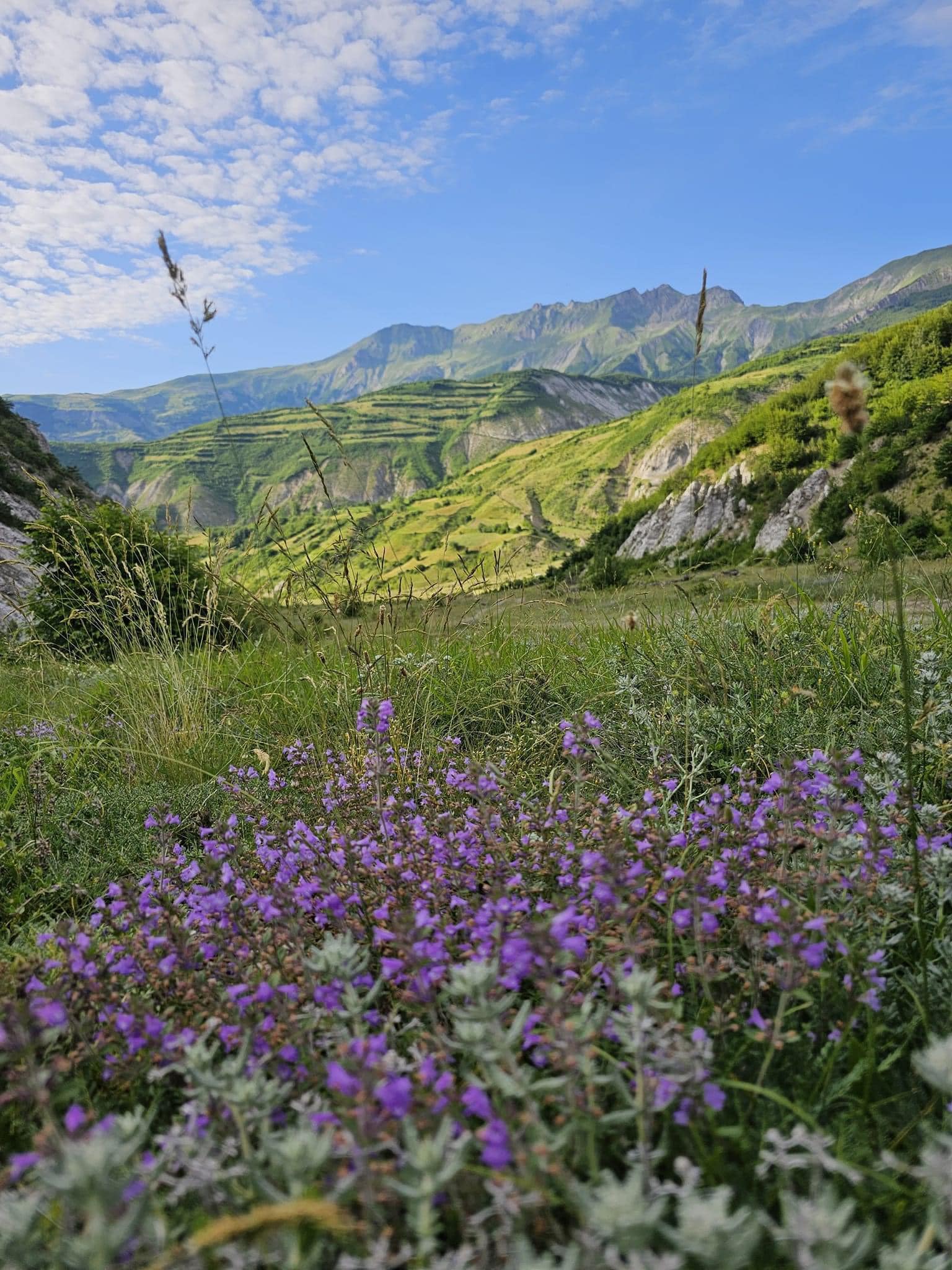 A stunning view in the Diber mountains of Albania