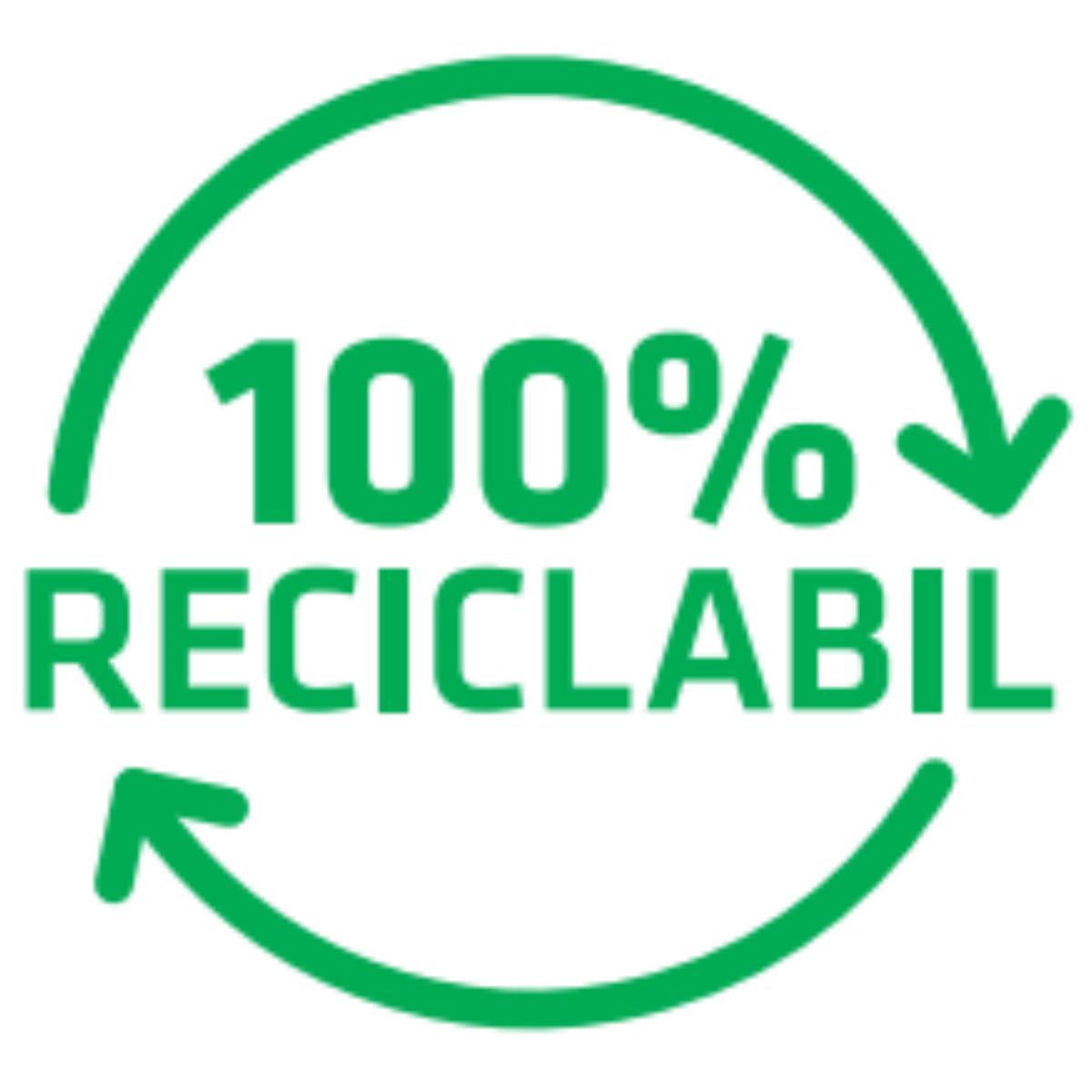 100% reciclabil