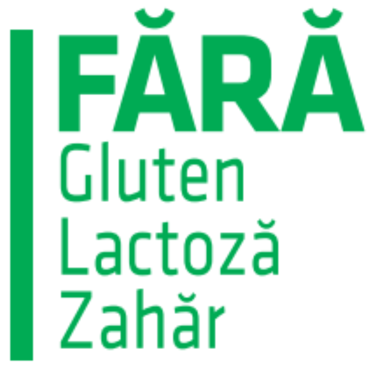 Fara Gluten, Lactoza, Zahar