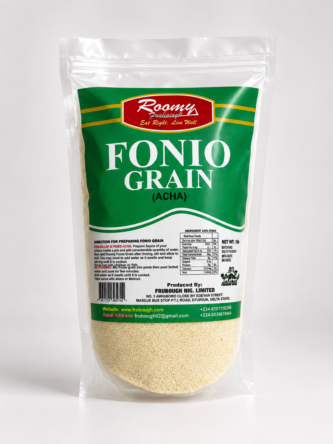 FONIO GRAIN