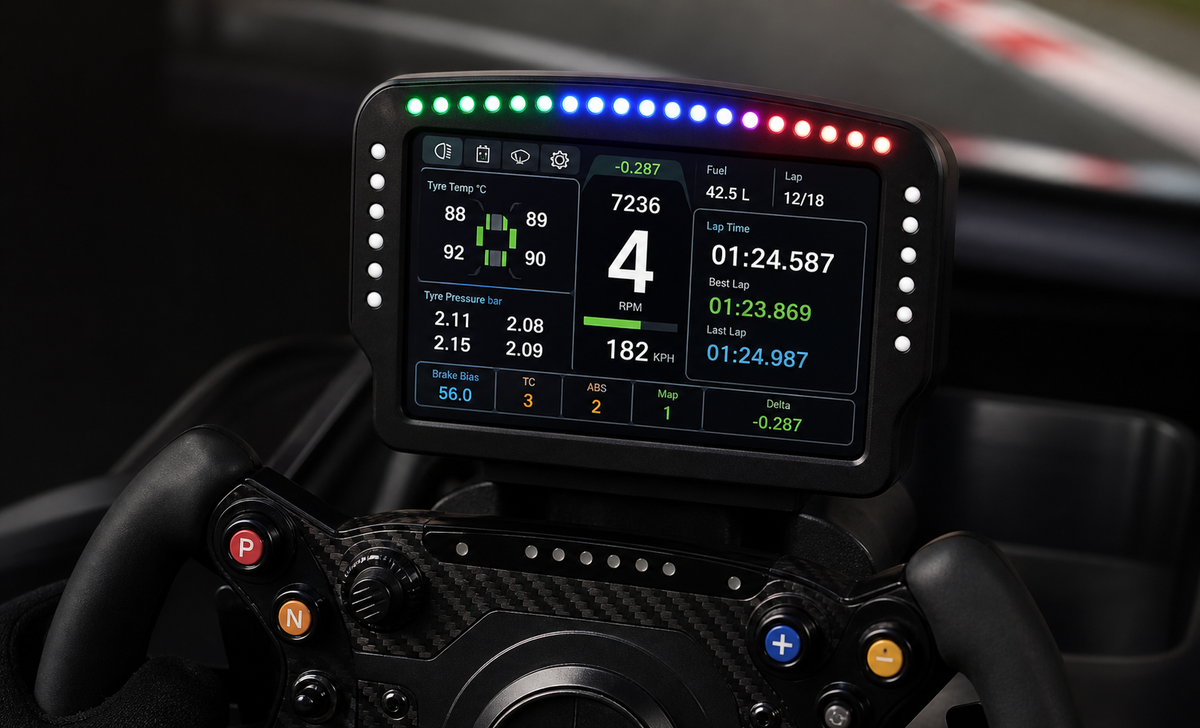 dash display accessory for simracing