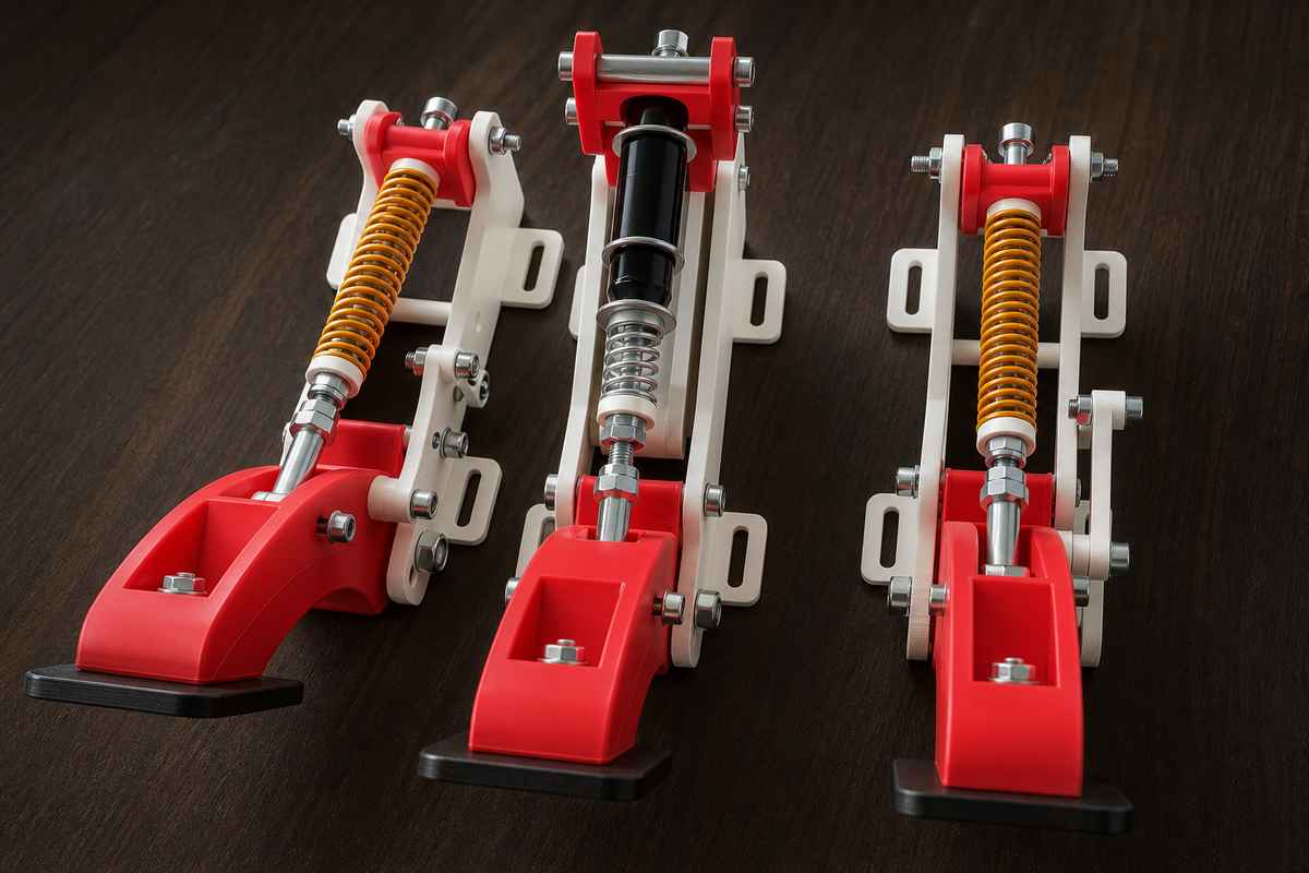 Loadcell pedals as the prime accessory for simracing
