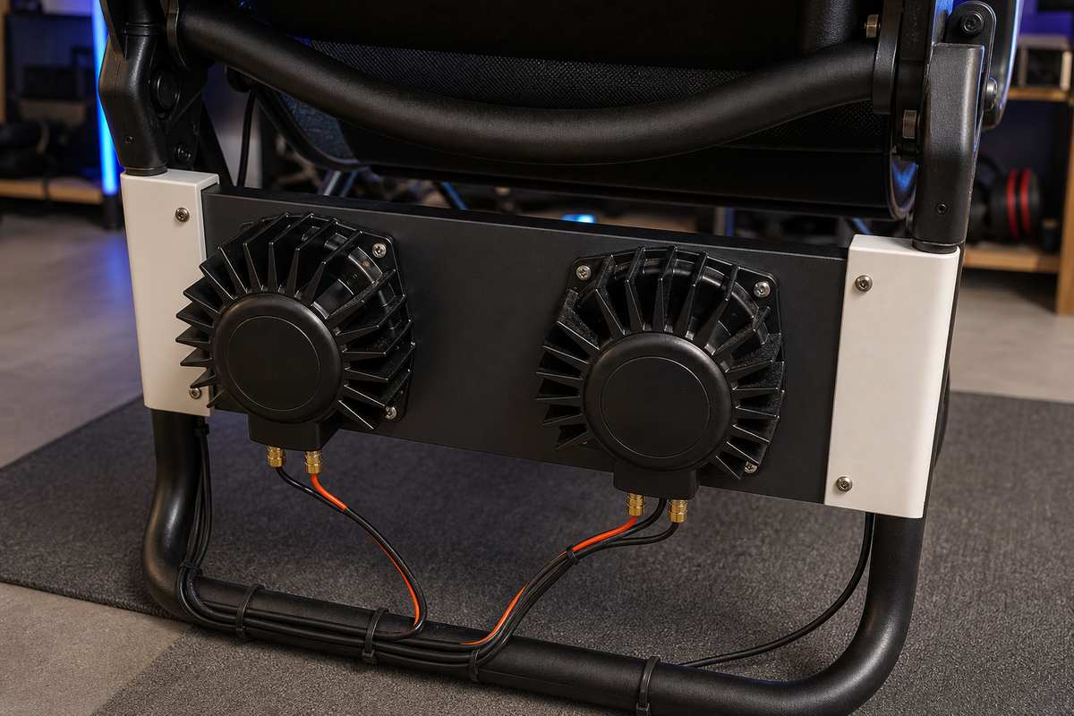 Bass shakers are accessorry that allows you fully immersed in a game