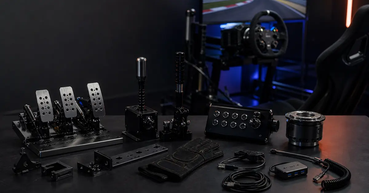 Must-Have Sim Racing Accessories That Actually Improve Your Rig