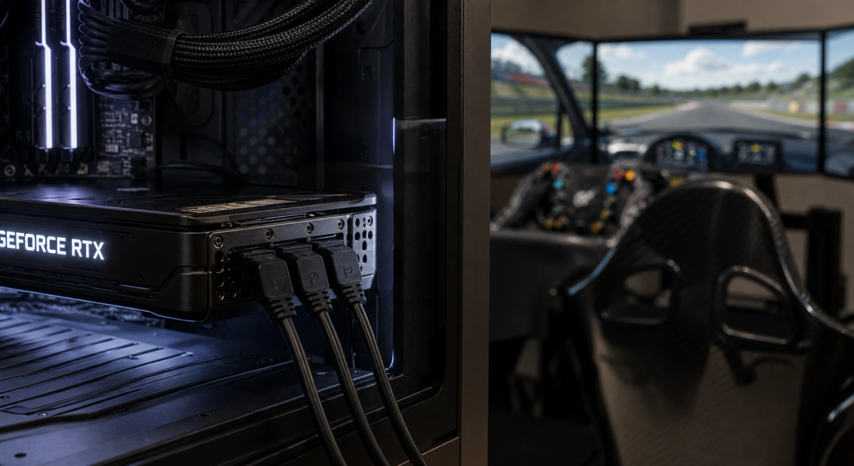 GPU and hardware Requirements for triple screen simracing setups