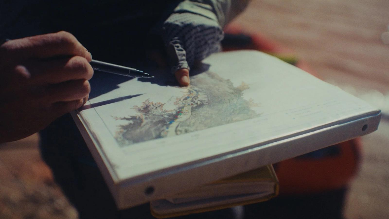 Handlebar bag mounted on a road bike during a short weekend route