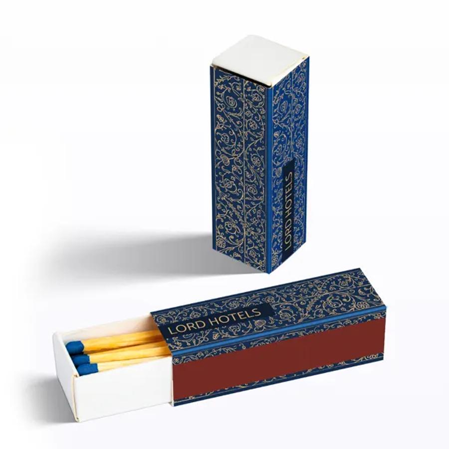 BX6 matches, 20 sticks, example print