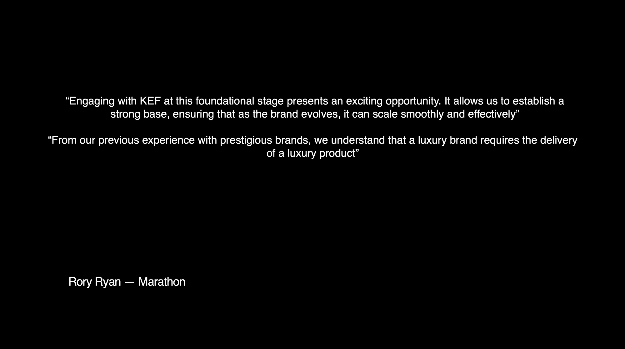 Rory Ryan - Marathon quote