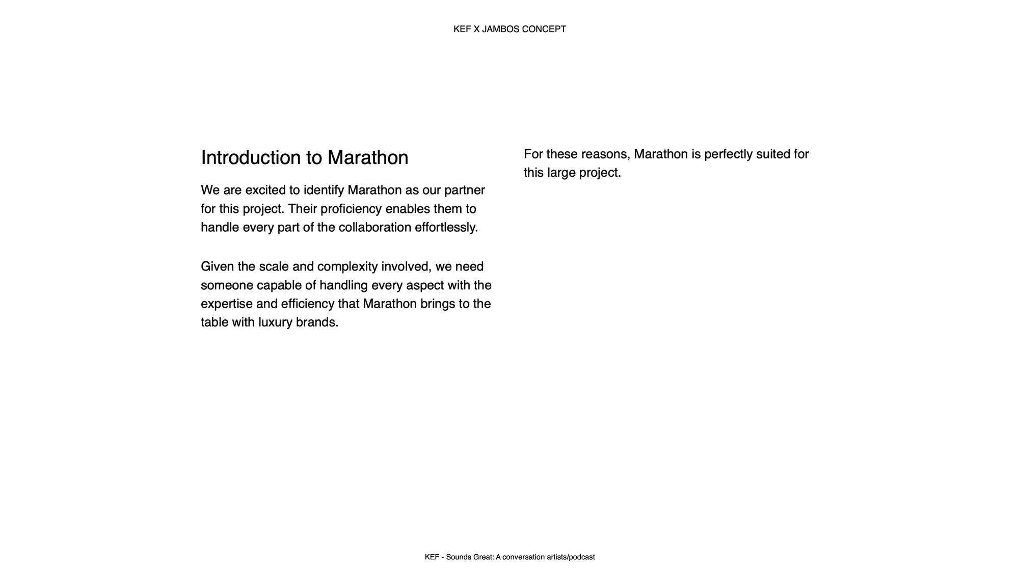 Introduce to Marathon