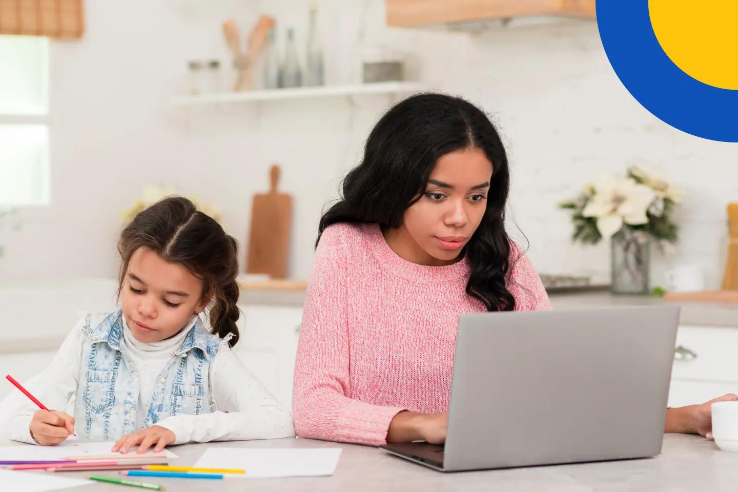 6 Simple, Effective tips for ambitious professionals working from home to manage their kids without losing their sanity during lockdown!