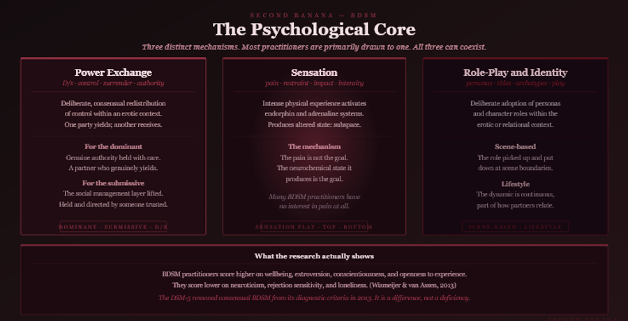 Dark burgundy editorial infographic titled