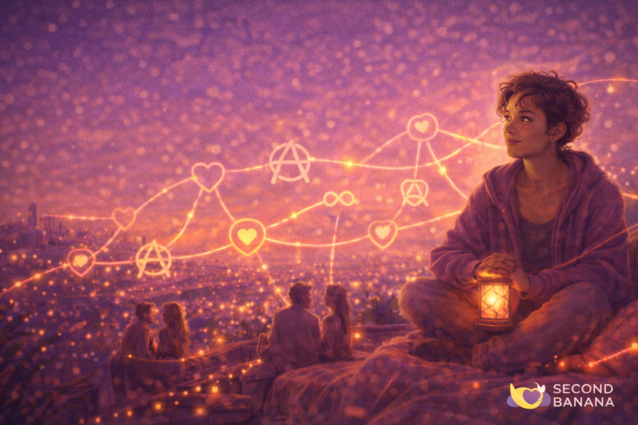 Relationship Anarchy: The Complete Guide | Second Banana vibe image