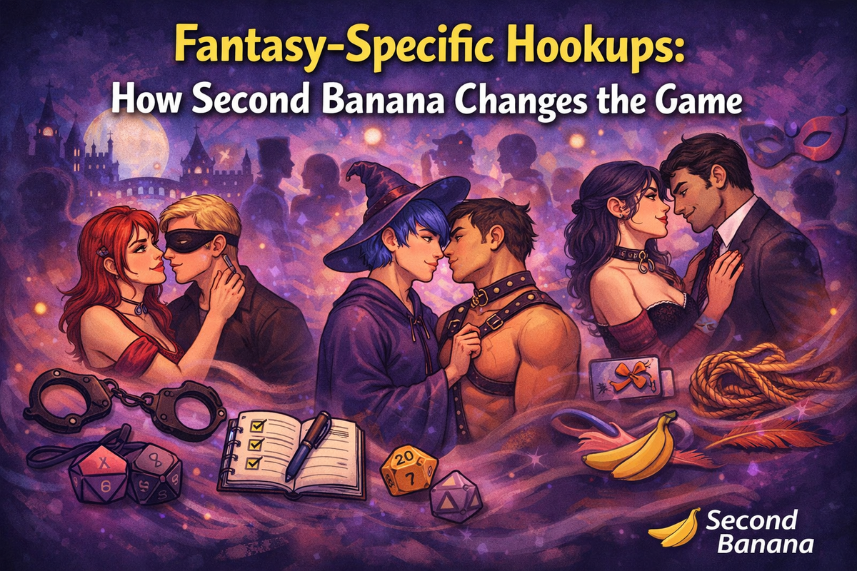 Fantasy-Specific Hookups: How Second Banana Changes the Game | Second Banana header image
