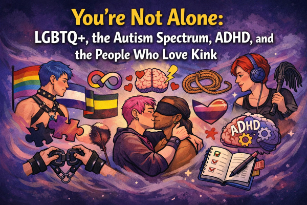 You're Not Alone: LGBTQ+, Autism, ADHD, and Kink | Second Banana header image