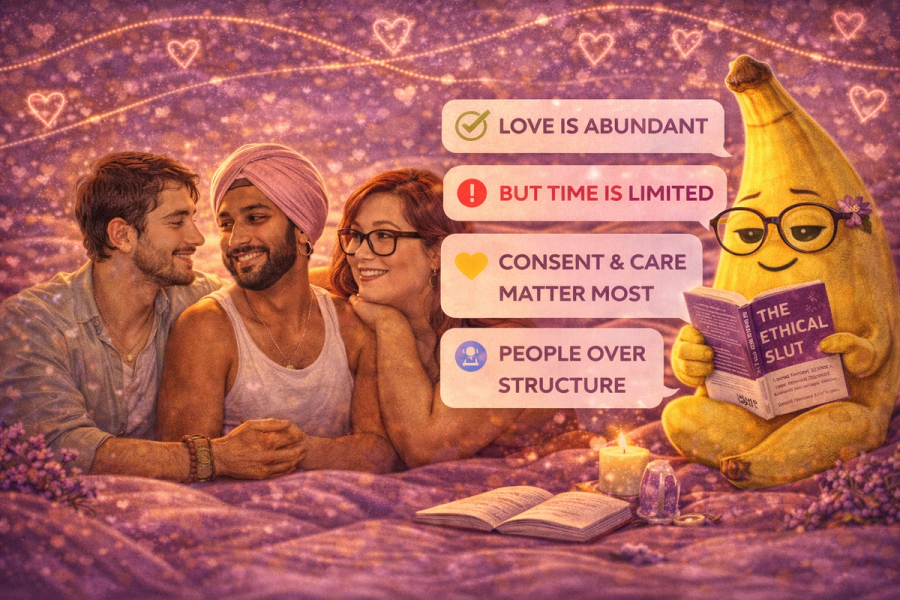 Polyamory & Ethical Non-Monogamy: A Beginner's Guide | Second Banana vibe image
