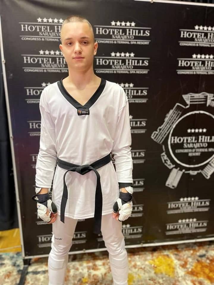 Taekwondo – Jan Flegar nastavio nisku odličnih rezultata i postao juniorskim hrvatskim reprezentativcem - fotografija 1