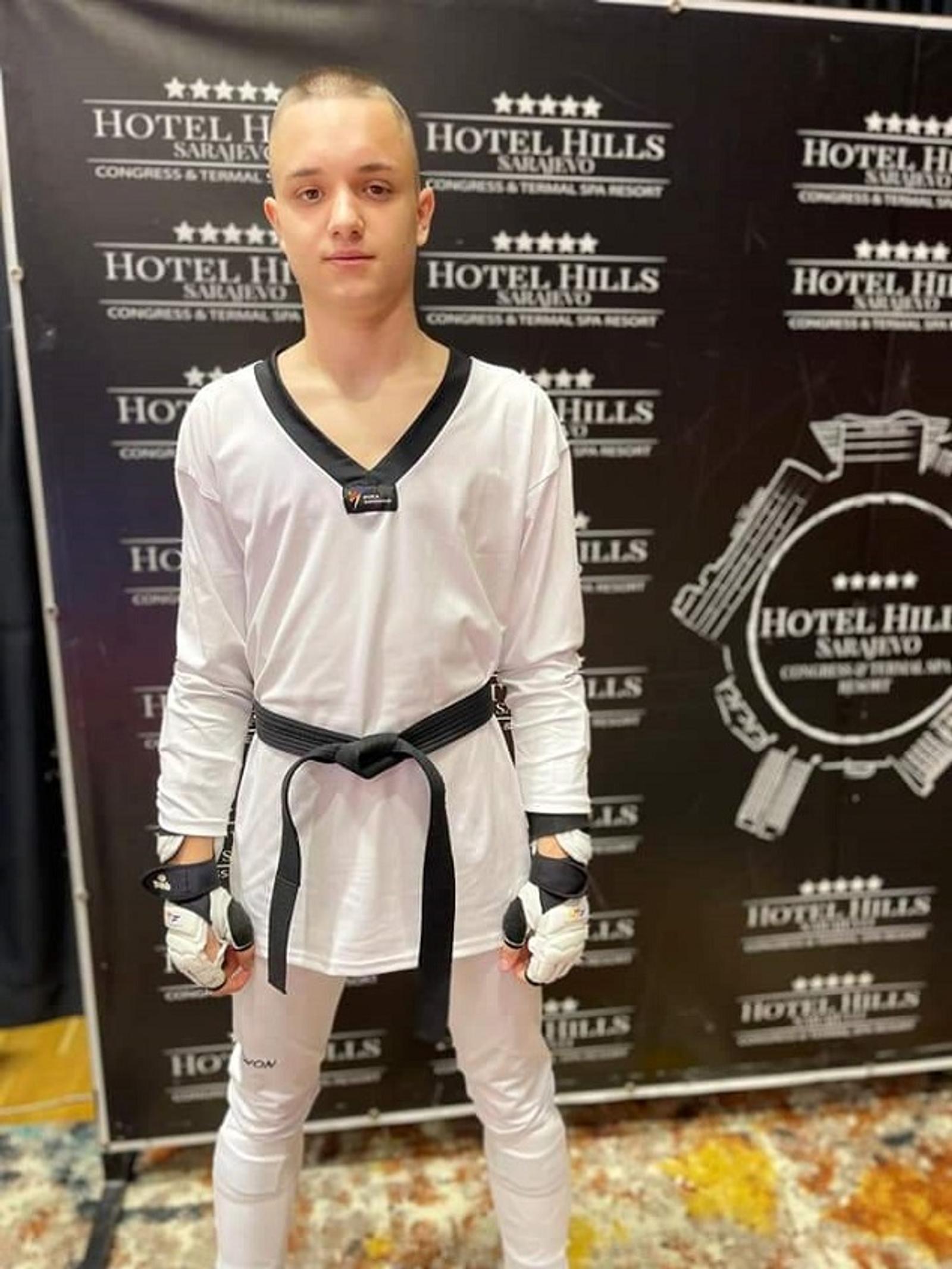 Taekwondo – Jan Flegar nastavio nisku odličnih rezultata i postao juniorskim hrvatskim reprezentativcem - fotografija 1