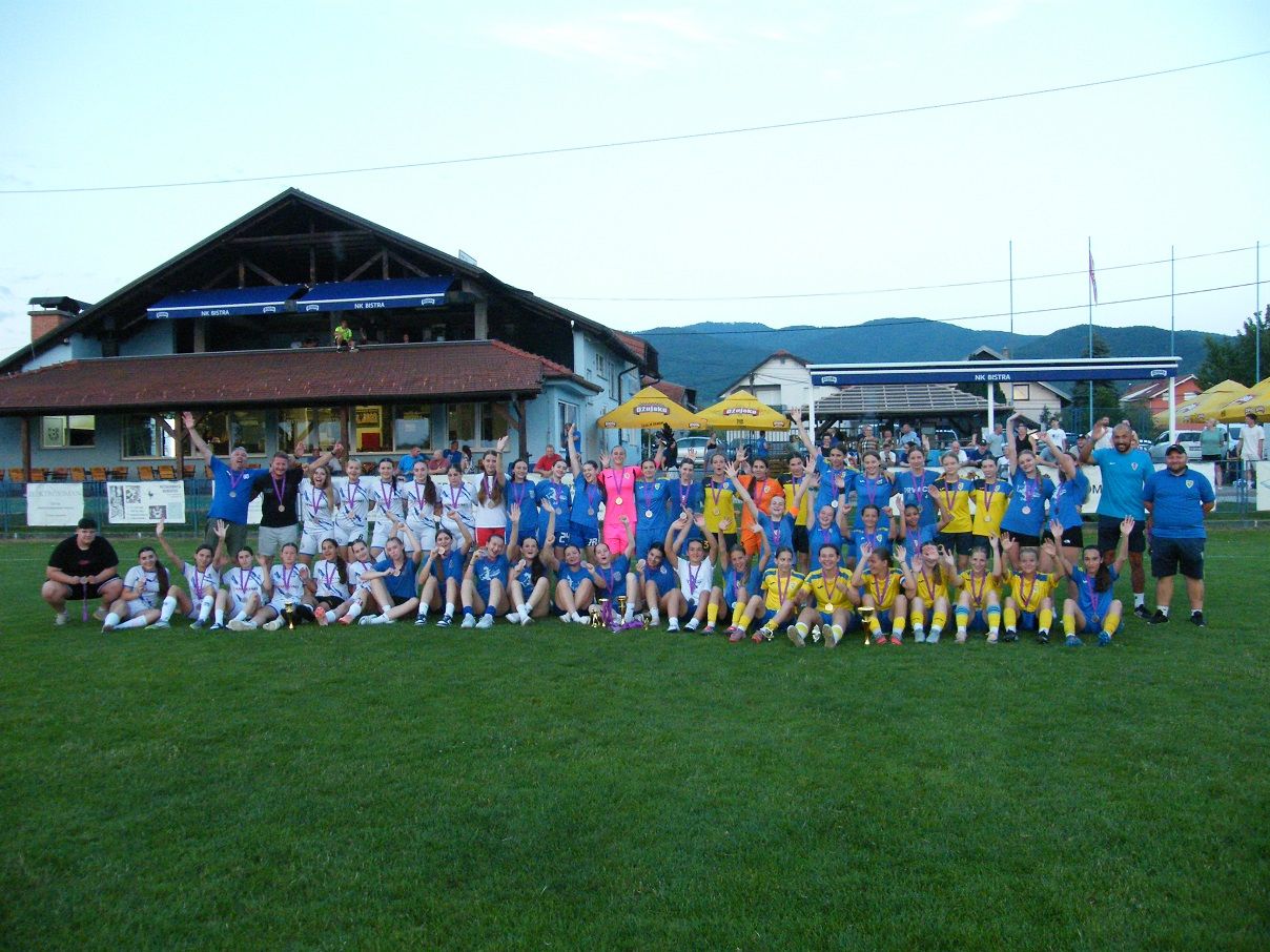 Nogomet – Dinamo Zagreb i Inker 1 Zaprešić pobjednici ovogodišnjeg Bistra Girls Cupa