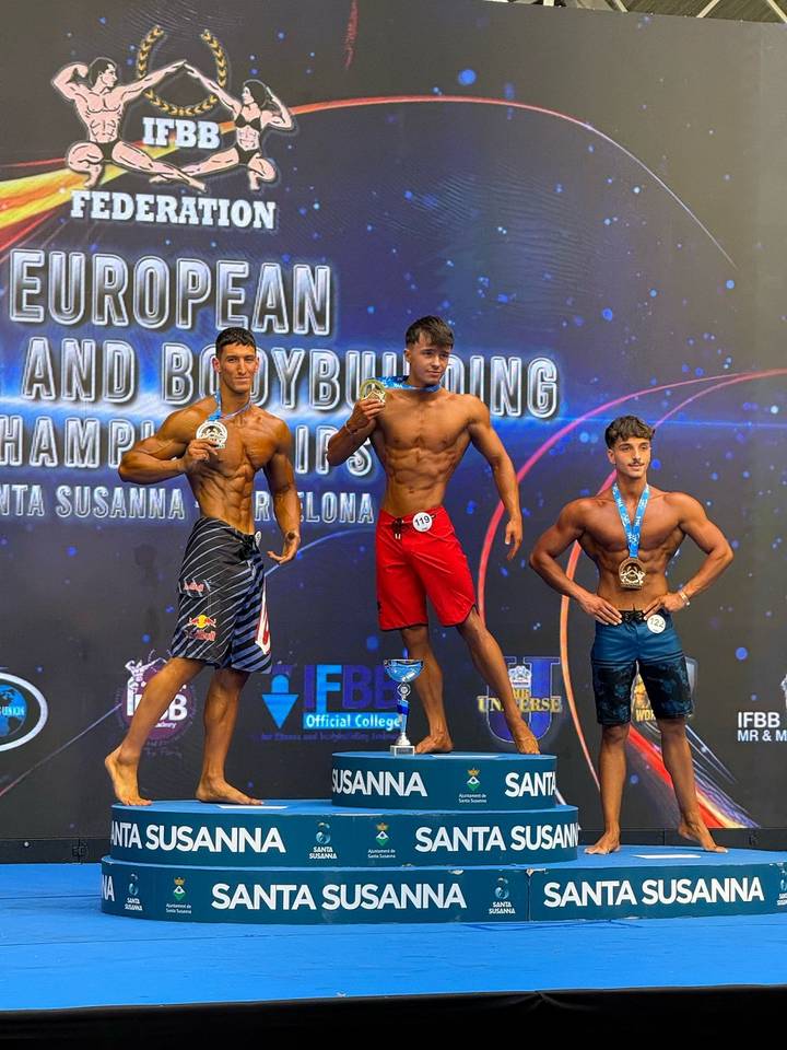 Načelnik Drviš posjetio Ivana Žagmeštra, prvaka Balkana i viceprvaka Europe u body buildingu - fotografija 2