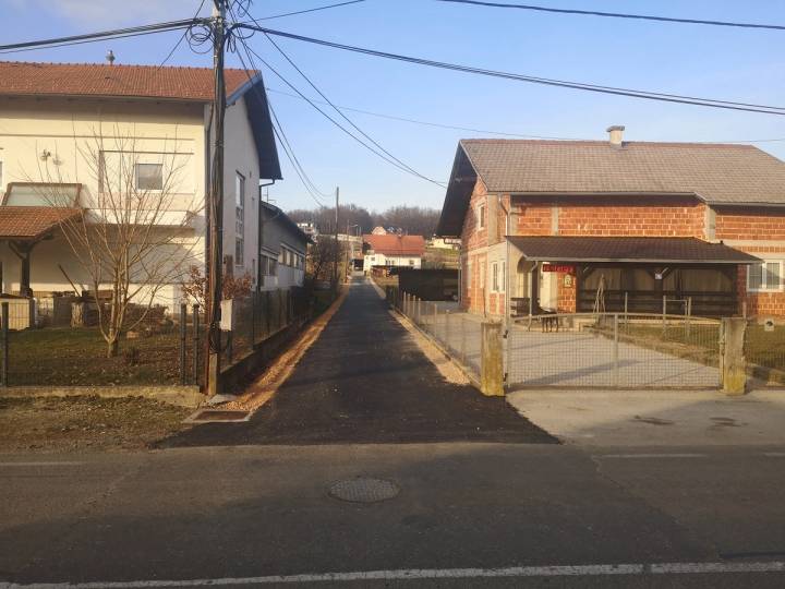 Bistra – asfaltirane nove ulice - fotografija 1