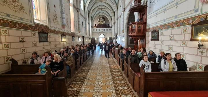 Župa Bistra hodočastila u Aljmaš - fotografija 2