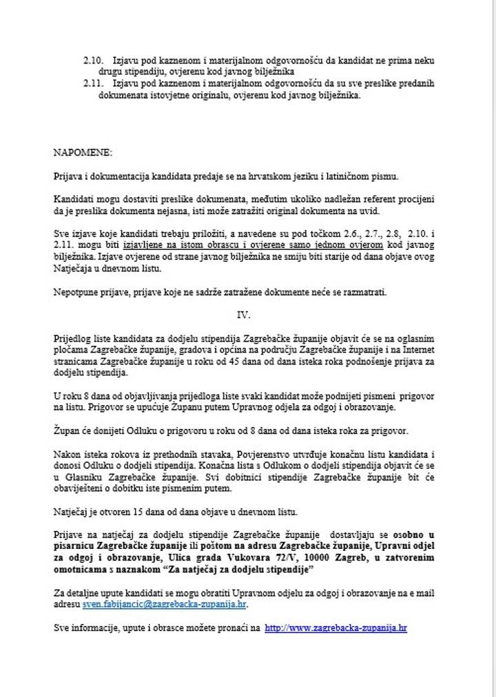 Zagrebačka županija je raspisala Natječaj za dodjelu stipendija Zagrebačke županije za školsku/akademsku godinu 2025./2026. za učenike i studente. - fotografija 5
