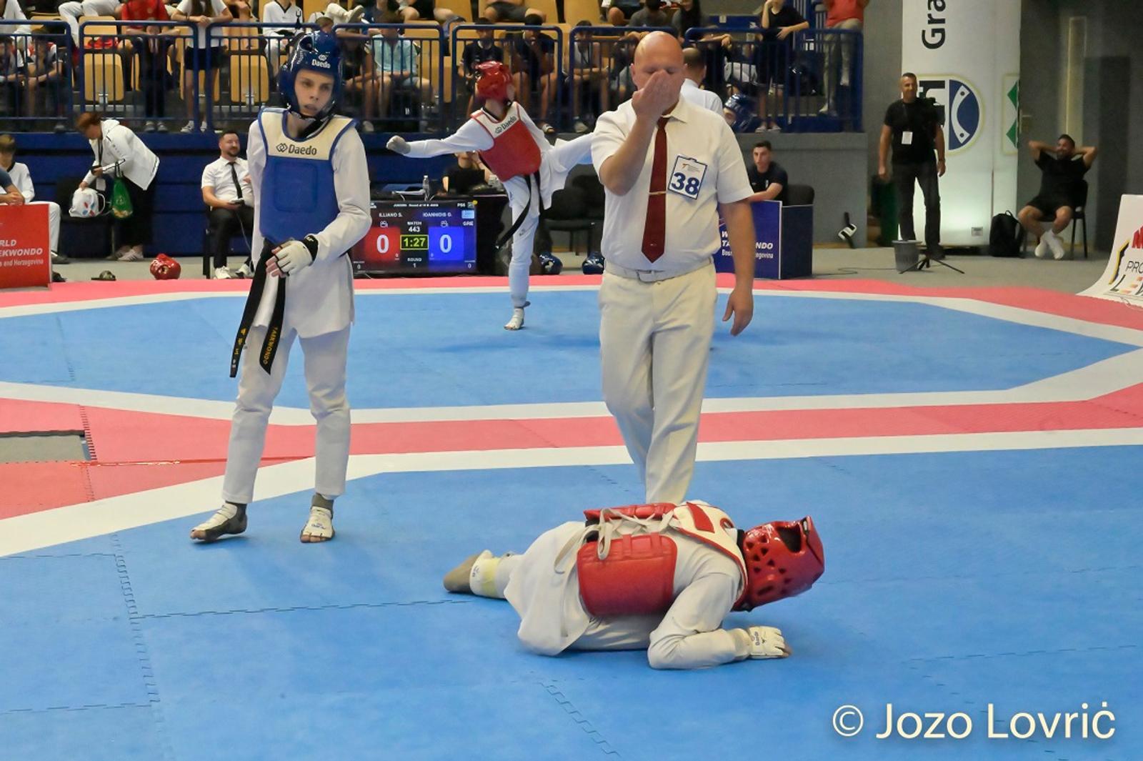 Taekwondo – Patrik Kolaković viceprvak Europe - fotografija 1