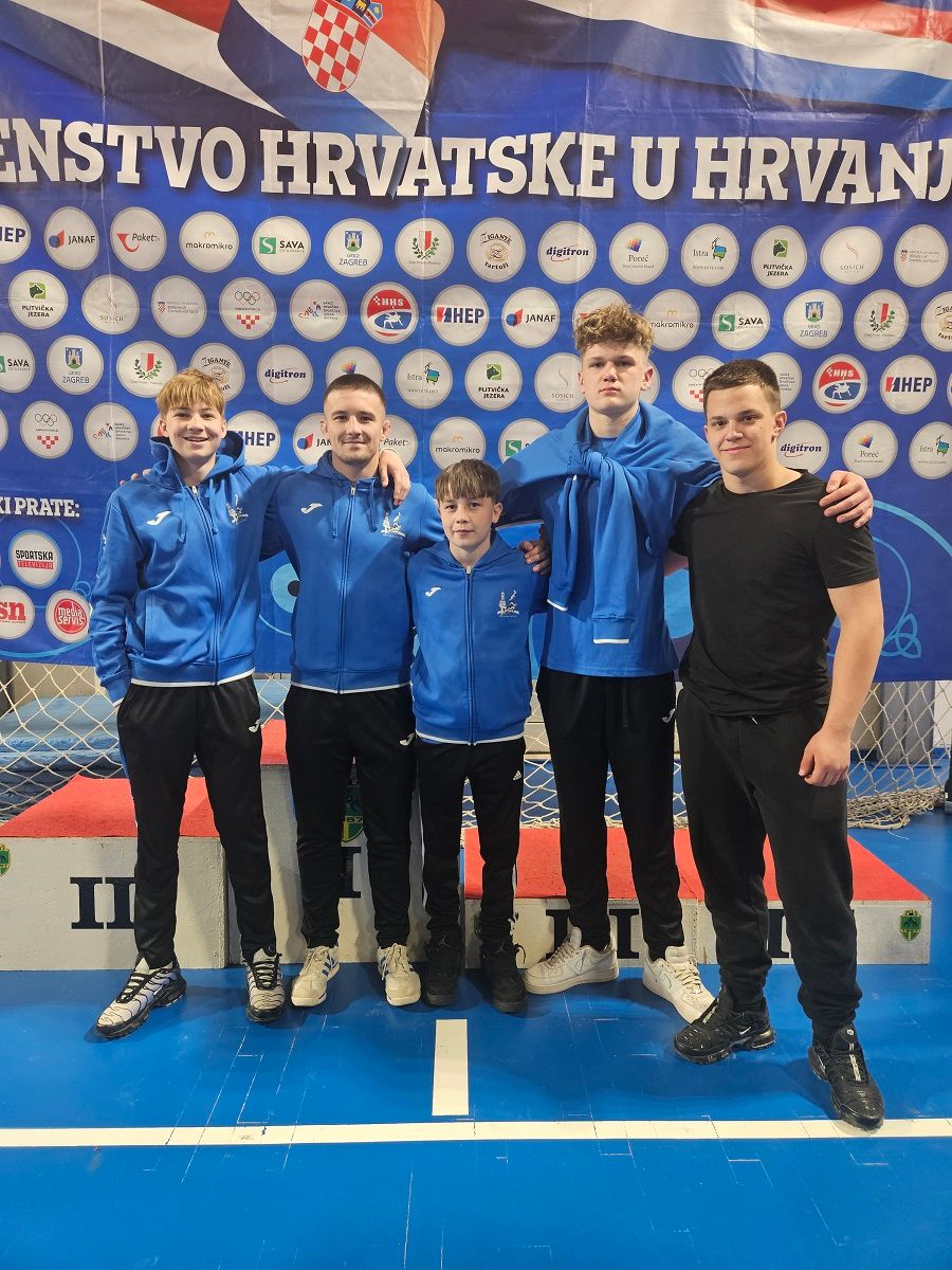 Hrvački klub Bistra – Jakov Poljak brončani na Prvenstvu Hrvatske