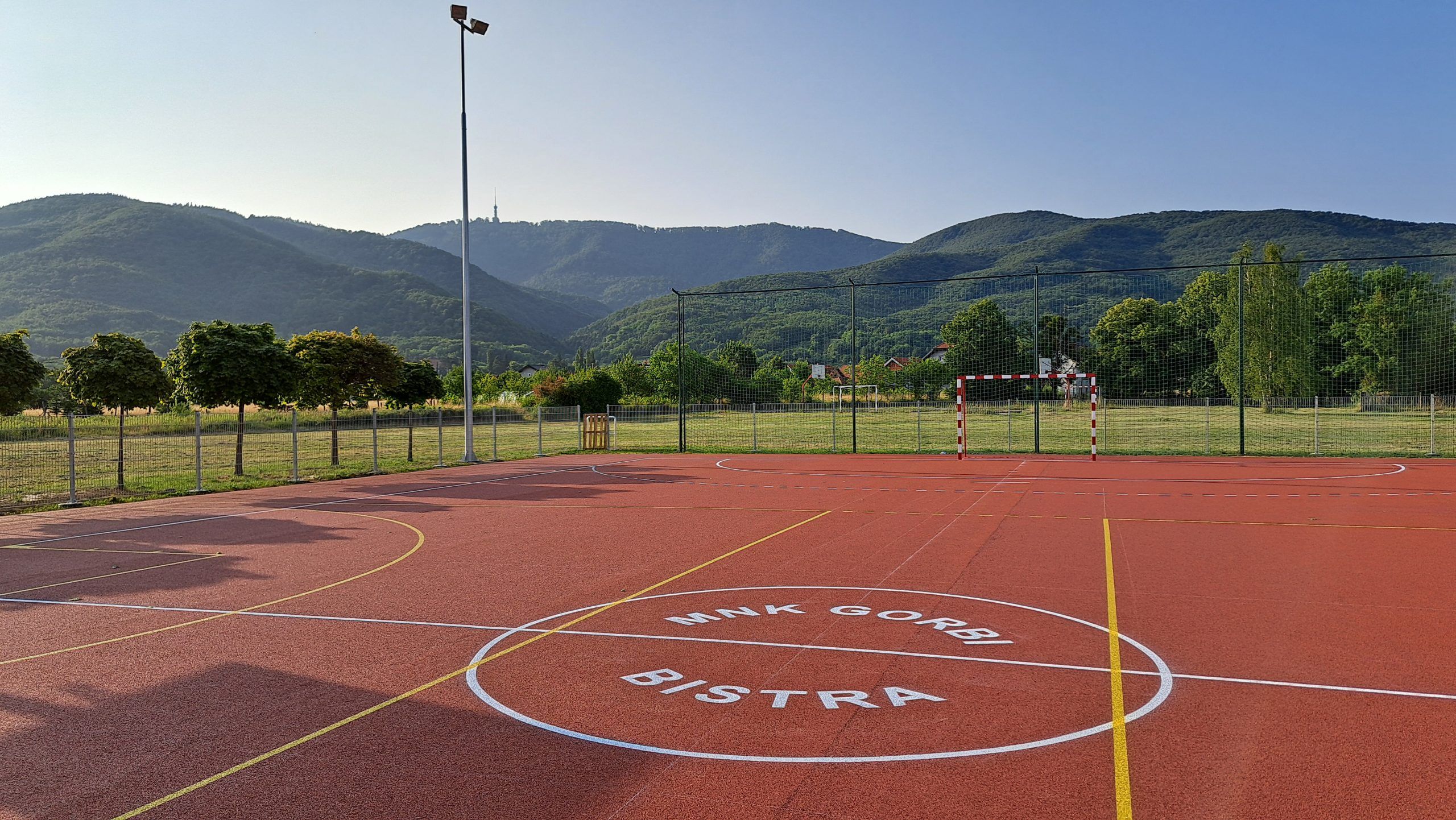Uređenje sportskog igrališta u Gornjoj Bistri