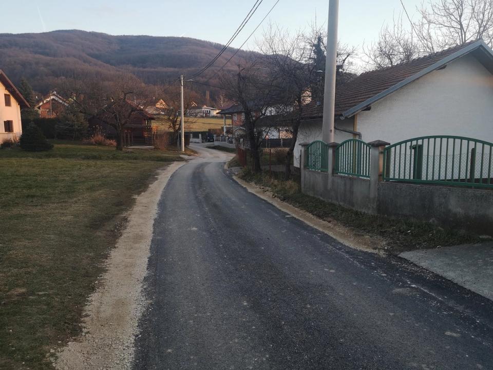 Bistra – asfaltirane nove ulice