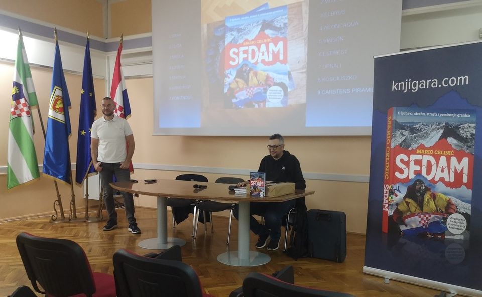 Knjižnica i planinari predstavili knjigu „Sedam“ autora Marija Celinića