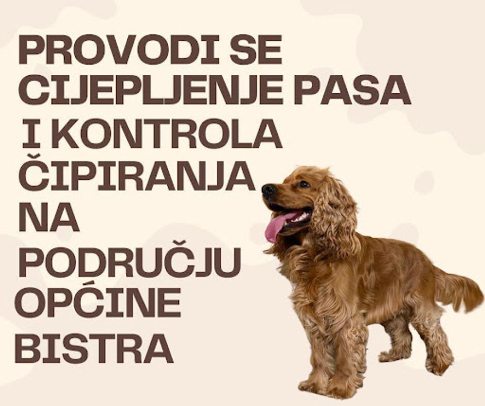 OBAVIJEST STANOVNICIMA OPĆINE BISTRA