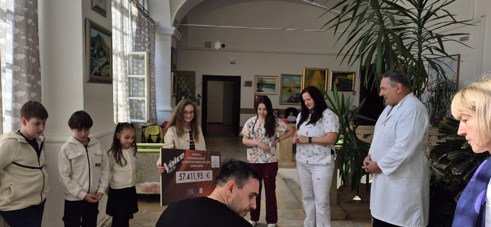 Specijalna bolnica Gornja Bistra – The Voice Kids donirali i razveselilibolničku djecu - fotografija 4