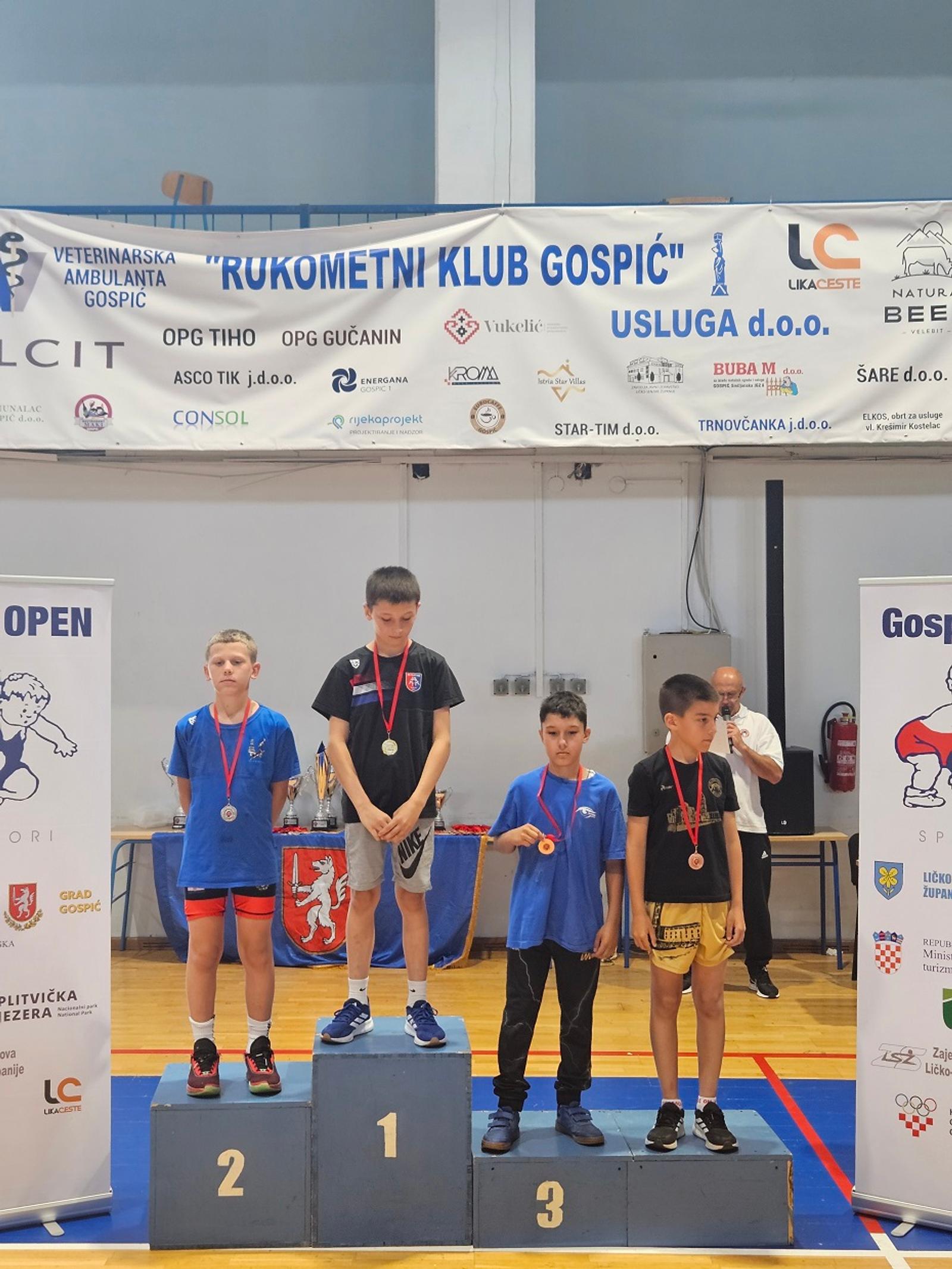 HK Bistra – na Gospić Openu osvojili 6 novih odličja - fotografija 4