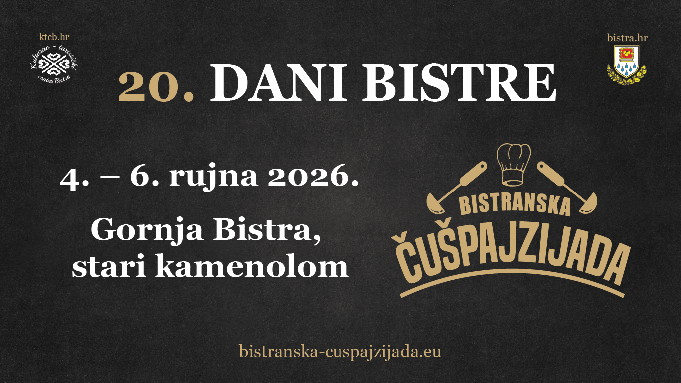 20. Dani Bistre: Jedina hrvatska čušpajzijada vraća se pod Medvednicu, uz koncerte i program za cijelu obitelj
