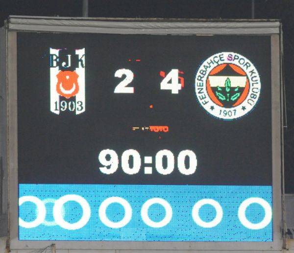 Beşiktaş 2-4 Fenerbahçe