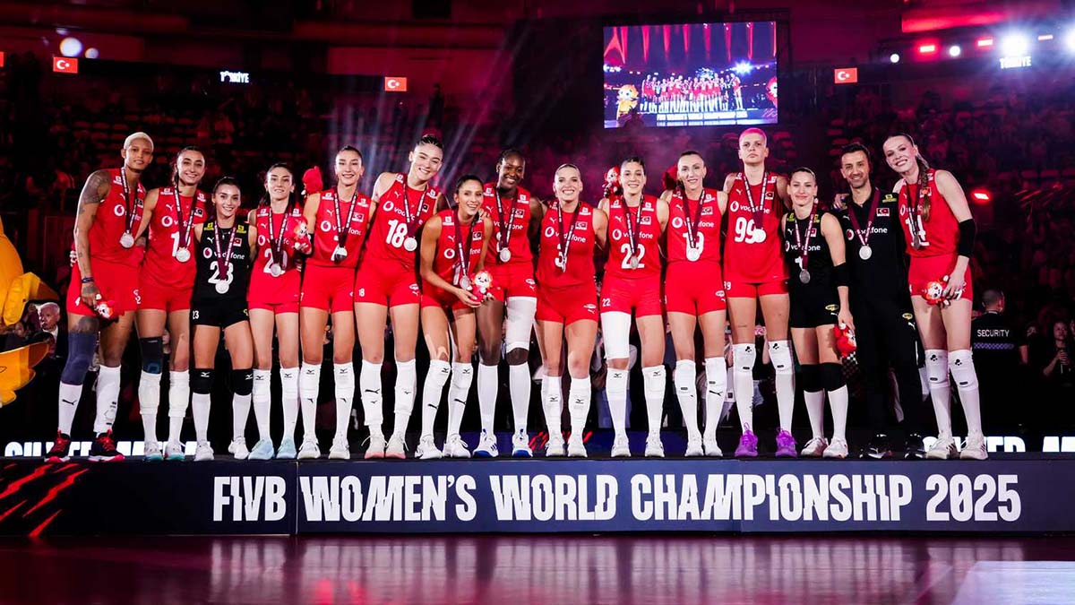 A Milli Kadın Voleybol Takımımız Dünya İkincisi oldu