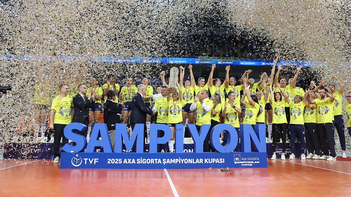 AXA SİGORTA ŞAMPİYONLAR KUPASI ŞAMPİYONU FENERBAHÇE MEDICANA