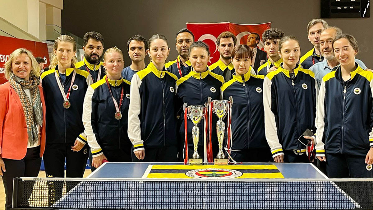 Masa Tenisi Kadın Takımımız Şampiyon, Erkek Takımımız ise ikinci oldu