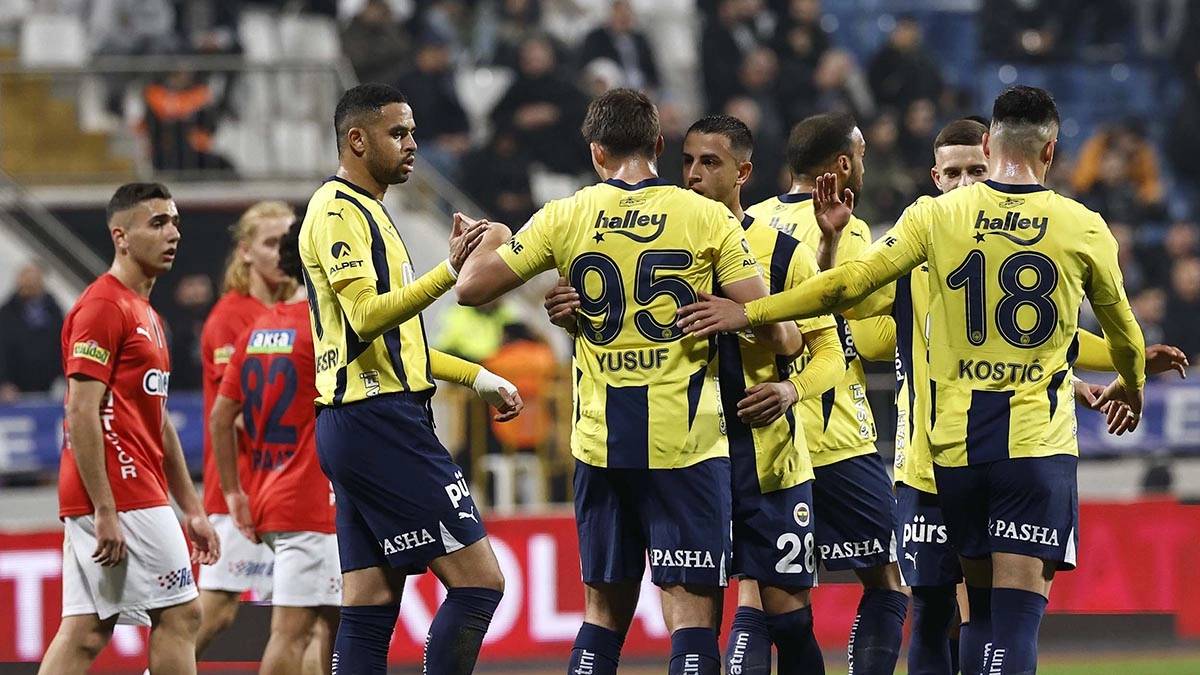 Kasımpaşa 0-3 Fenerbahçe