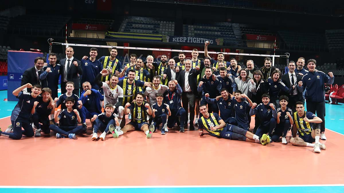 Fenerbahçe Medicana, AXA Sigorta Kupa Voley’de Dörtlü Finale Yükseldi