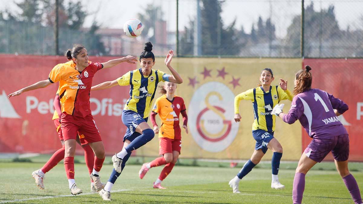 Galatasaray Petrol Ofisi 1-1 Fenerbahçe Petrol Ofisi