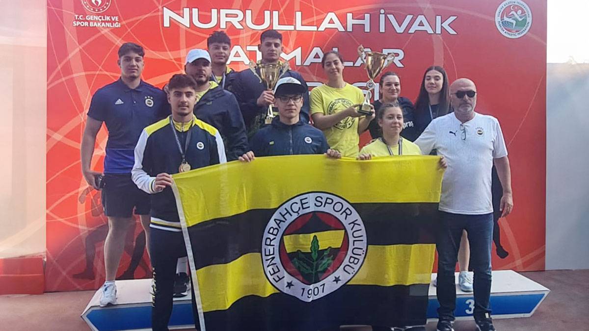 Atletlerimiz, Kulüplerarası Atmalar Ligi’ne damga vurdu