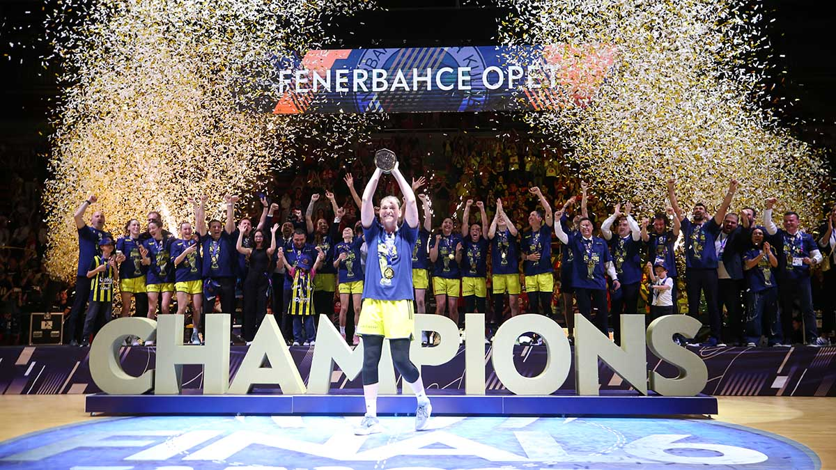 FENERBAHÇE OPET KADIN BASKETBOL TAKIMIMIZ ÜÇÜNCÜ KEZ EUROLEAGUE ŞAMPİYONU