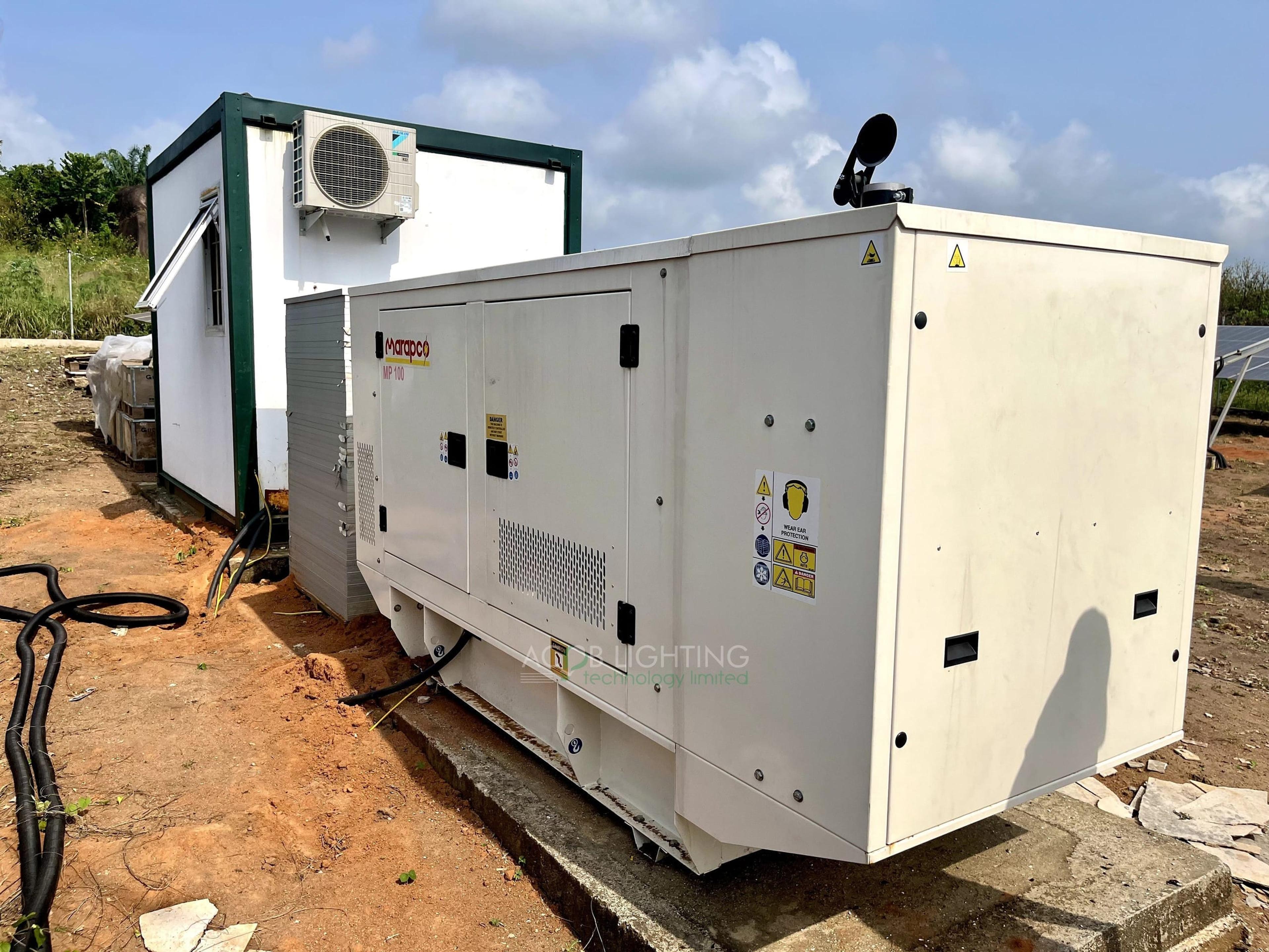 Otu-Costain Community 70 kWp Hybrid Solar Mini-Grid Project for Rural Electrification, Ondo State, Nigeria - Installation Photo 7