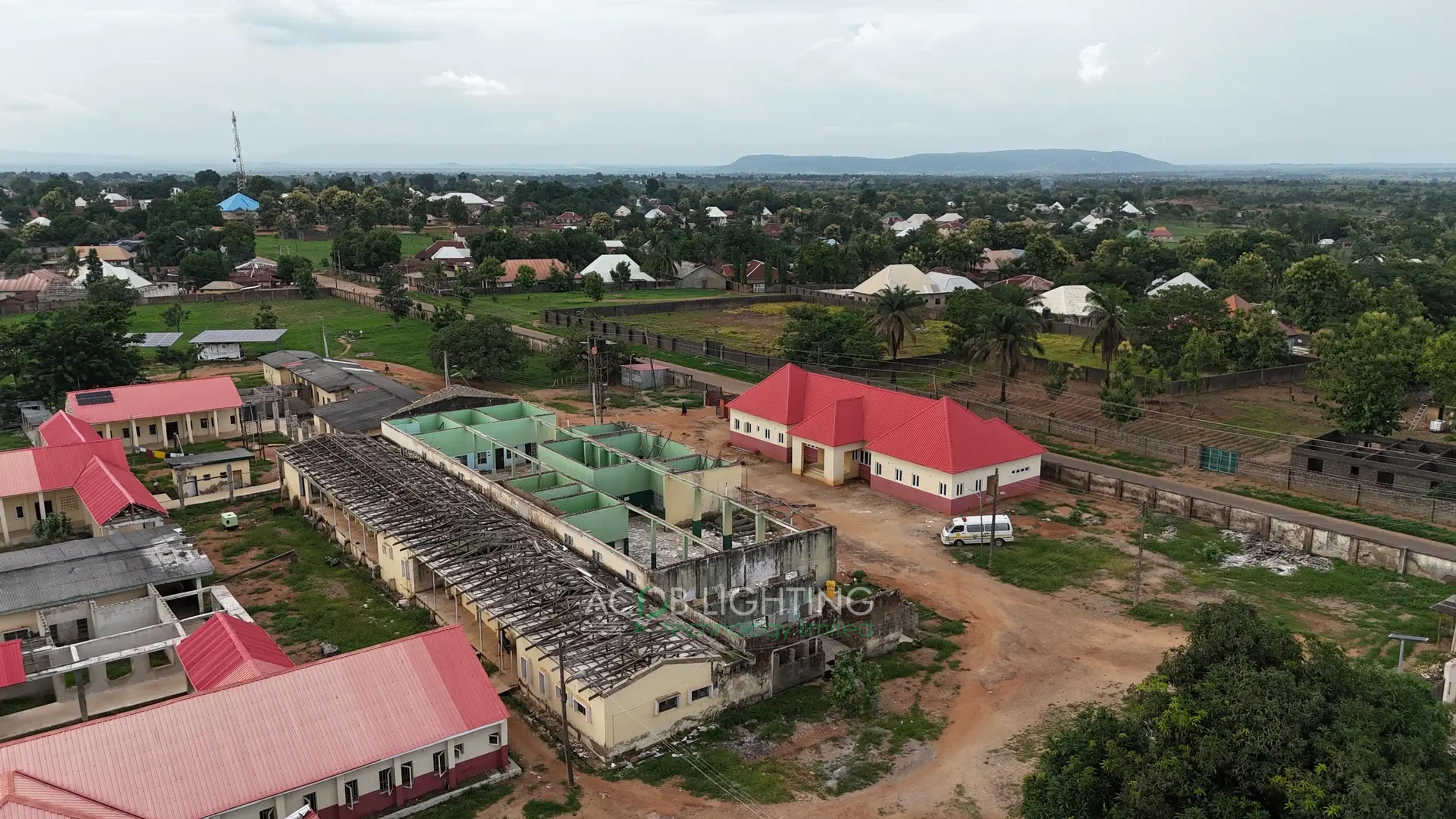 Gwantu General Hospital 50 kWp Solar + Battery Backup System Project for Secondary Healthcare, Kaduna State, Nigeria - Installation Photo 4