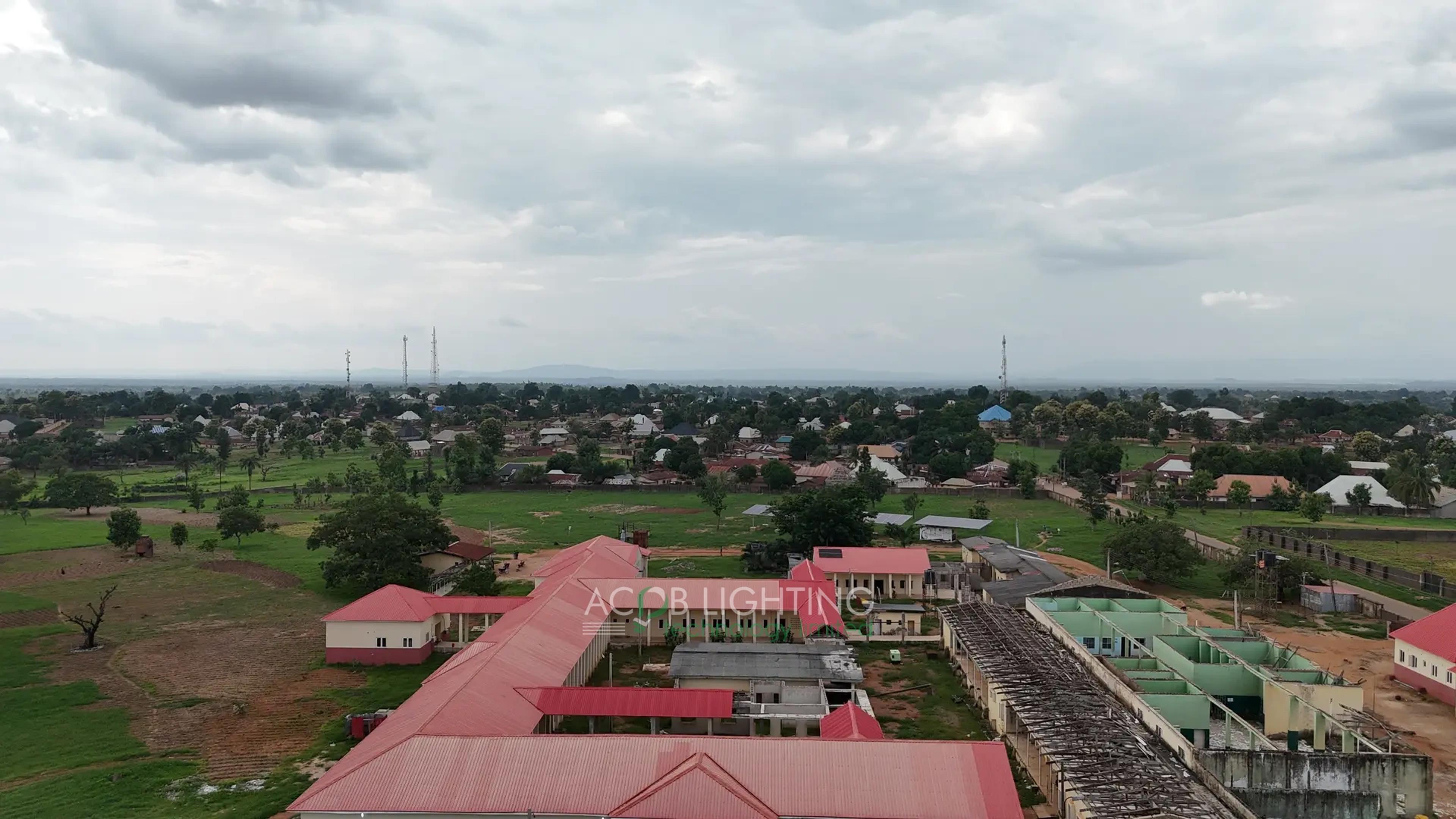 Gwantu General Hospital 50 kWp Solar + Battery Backup System Project for Secondary Healthcare, Kaduna State, Nigeria - Installation Photo 5