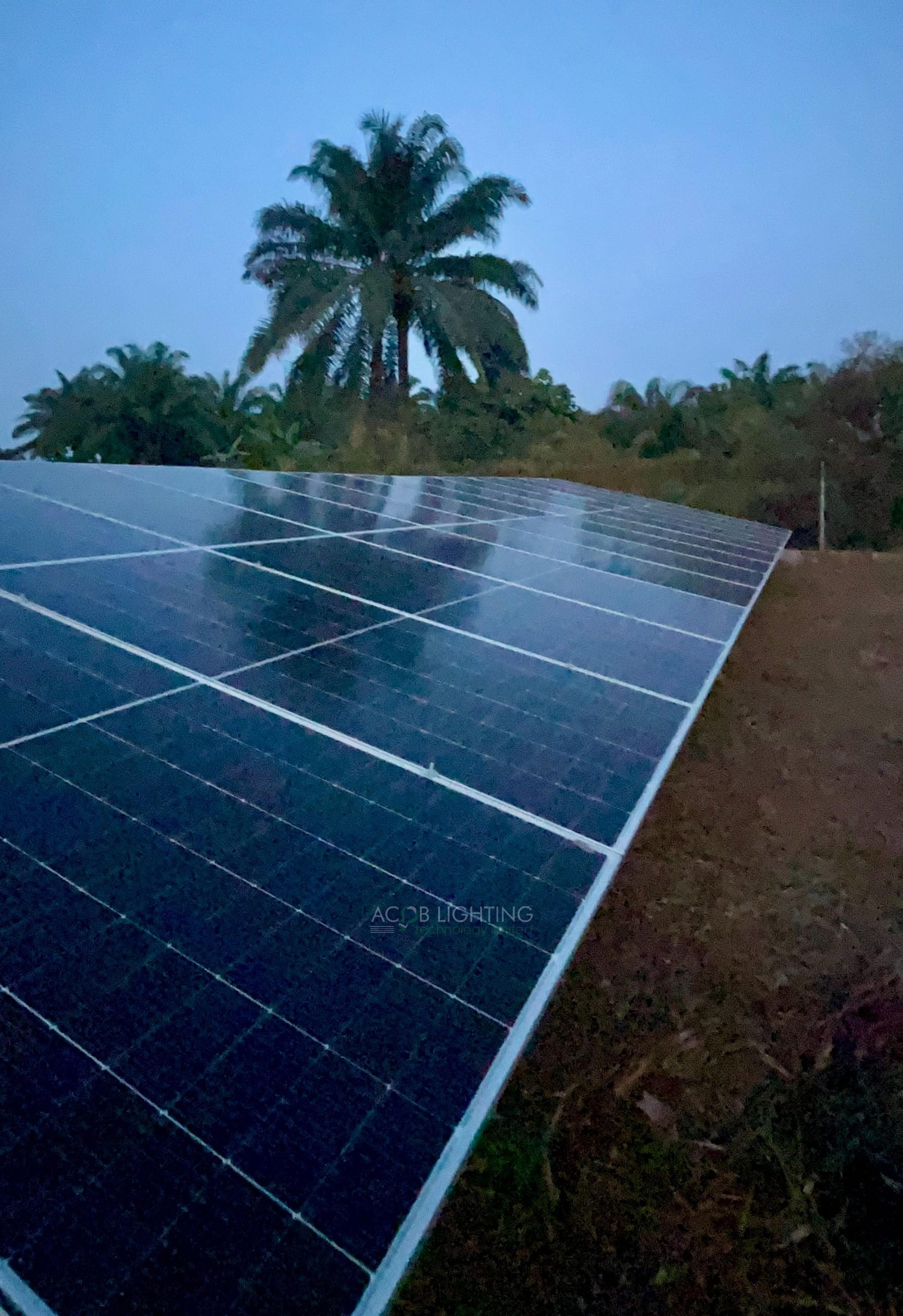 Asejire Community 70 kWp Hybrid Solar Mini-Grid Project for Rural Electrification, Ondo State, Nigeria - Installation Photo 5