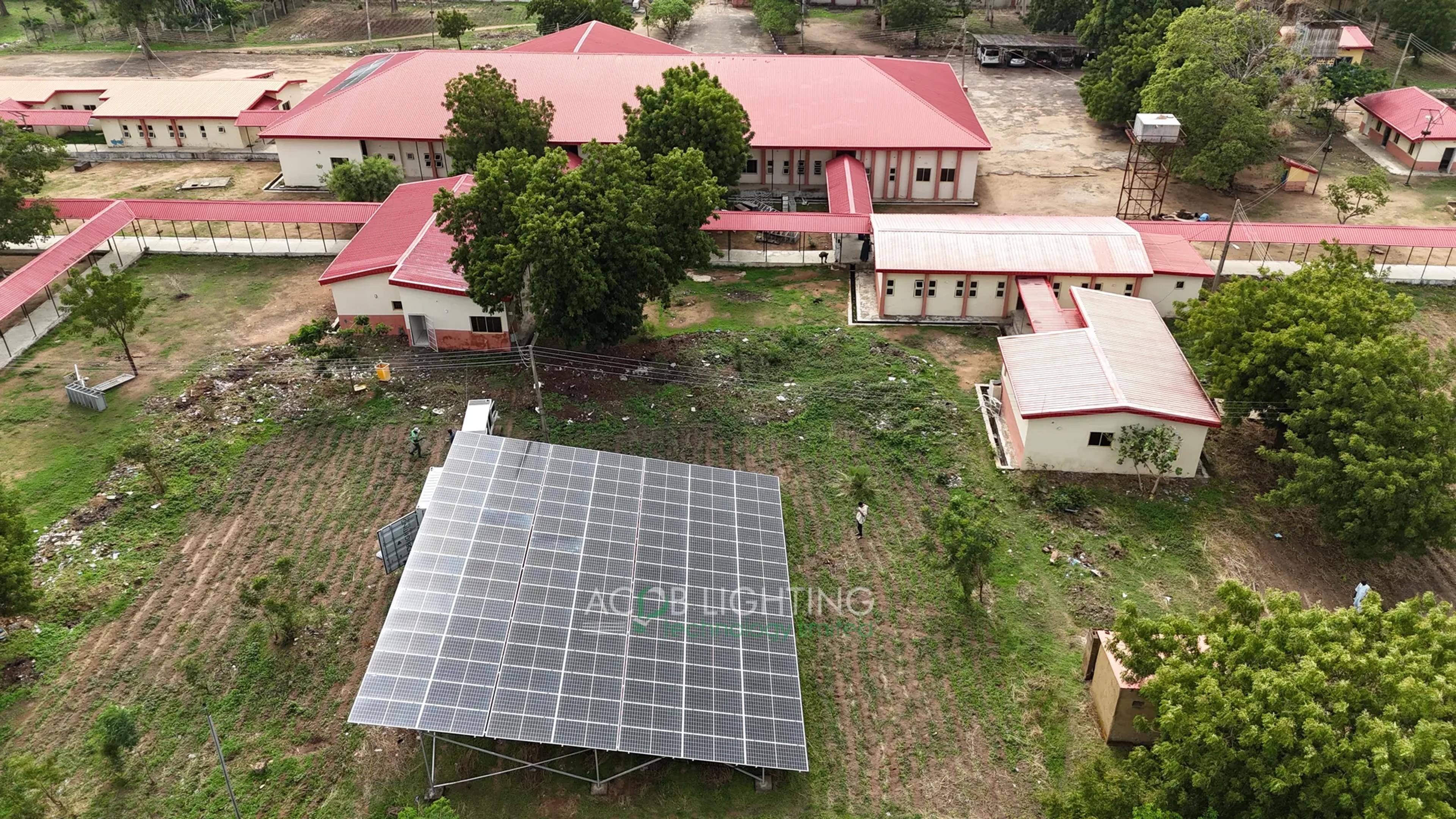 Solar power and battery storage installations at Ikara Zonal Hospital, Kaduna State (ikara-general-hospital-5)