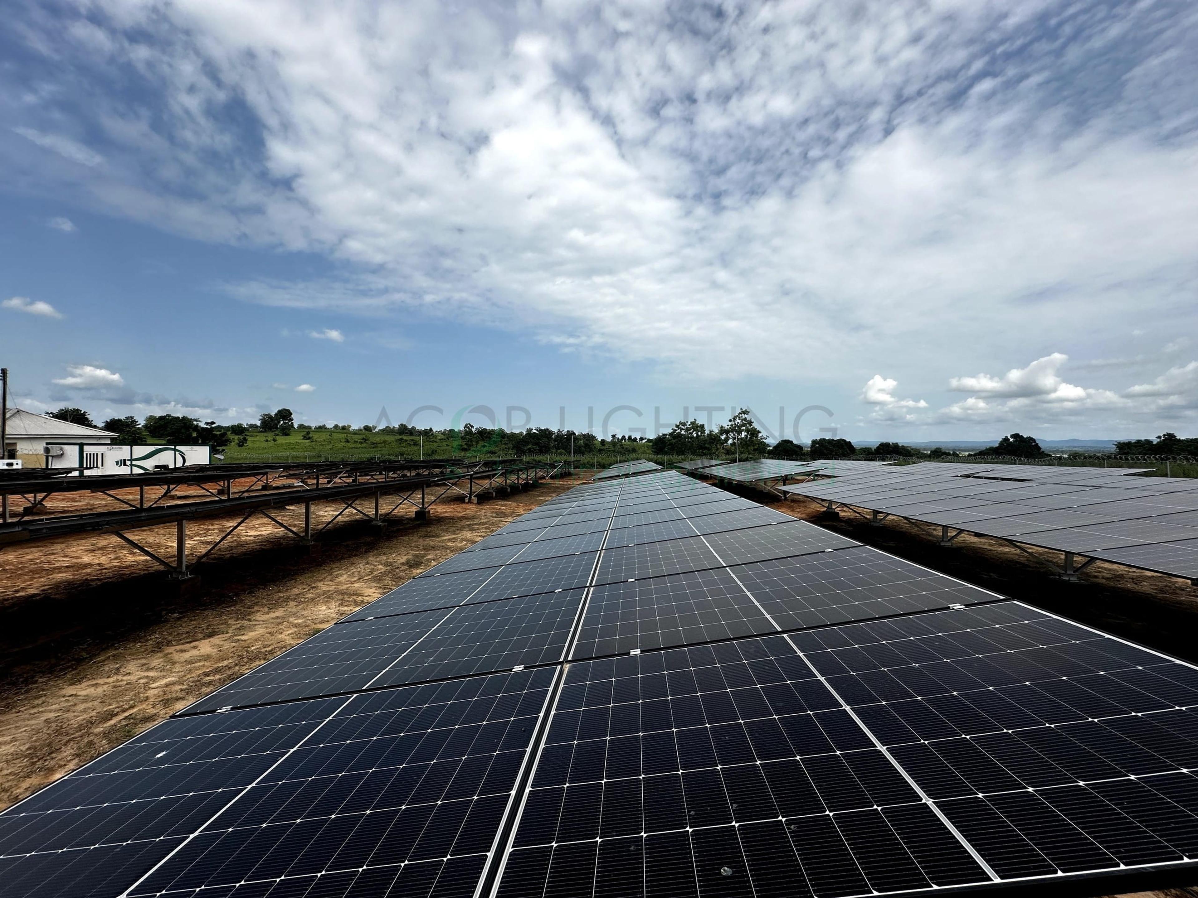 Umaisha Community 350 kWp Hybrid Solar Mini-Grid Project for Rural Electrification, Nasarawa State, Nigeria - Installation Photo 2